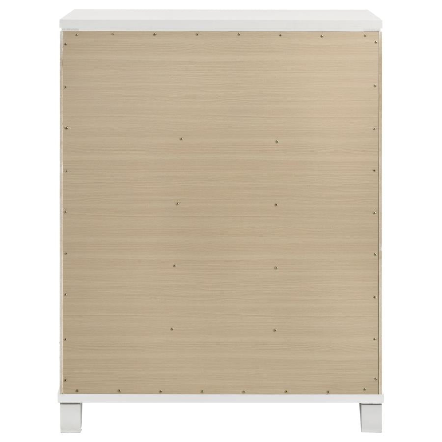 Marmore 5-drawer Bedroom Chest of Drawers White - 224965