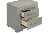 Ives 5-piece Queen Bedroom Set Grey High Gloss - 224971Q-S5