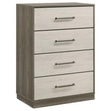 Fenwick 5-piece Eastern King Bedroom Set Grey Oak - 224981KE-S5