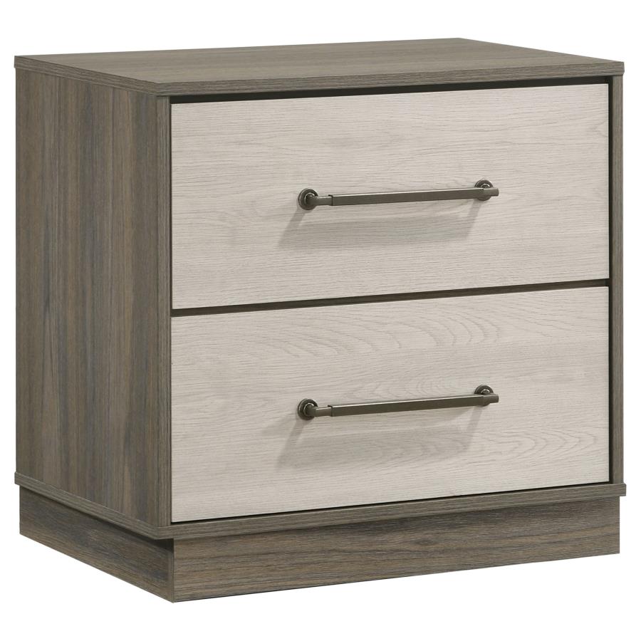 Fenwick 4-piece California King Bedroom Set Grey Oak - 224981KW-S4