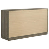 Fenwick 4-piece California King Bedroom Set Grey Oak - 224981KW-S4