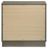 Fenwick 2-drawer Nightstand Bedside Table Grey Oak - 224982