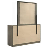 Fenwick 9-drawer Dresser with Mirror Grey Oak - 224983M