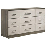 Fenwick 9-drawer Dresser Grey Oak - 224983