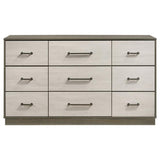 Fenwick 9-drawer Dresser Grey Oak - 224983