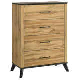 Kaywood 5-piece Full Bedroom Set Natural Pine - 225001F-S5
