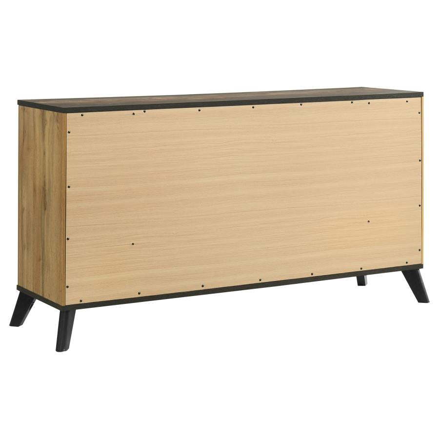 Kaywood 4-piece Queen Bedroom Set Natural Pine - 225001Q-S4