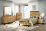 Kaywood 52-inch Twin Panel Bed Natural Pine - 225001T