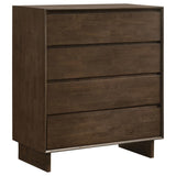 Glenwood 5-piece Eastern King Bedroom Set Warm Brown - 225011KE-S5