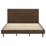 Glenwood 48-inch Eastern King Platform Panel Bed Warm Brown - 225011KE