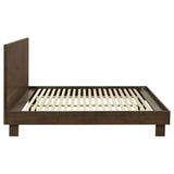 Glenwood 48-inch Eastern King Platform Panel Bed Warm Brown - 225011KE