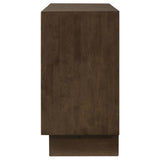 Glenwood 6-drawer Dresser Cabinet Warm Brown - 225013