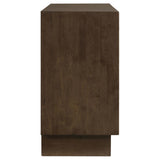 Glenwood 6-drawer Dresser Cabinet Warm Brown - 225013