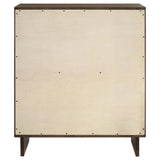 Glenwood 4-drawer Chest of Drawers Warm Brown - 225015