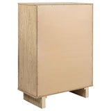 Kailani 5-piece Eastern King Bedroom Set Beige Oak - 225041KE-S5
