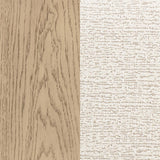 Kailani 52-inch California King Wingback Bed Beige Oak - 225041KW