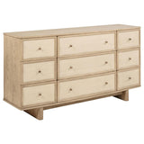 Kailani 4-piece Queen Bedroom Set Beige Oak - 225041Q-S4