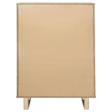 Kailani 5-drawer Bedroom Chest of Drawers Beige Oak - 225045