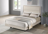 Trenton 54-inch Wood Full Panel Bed Rustic Cream - 225061F