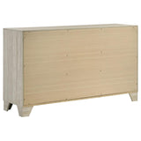 Trenton 4-piece Queen Bedroom Set Rustic Cream - 225061Q-S4