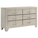 Trenton 4-piece Twin Bedroom Set Rustic Cream - 225061T-S4