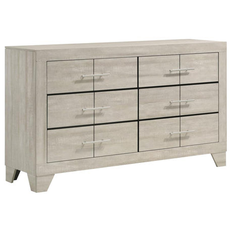 Trenton 4-piece Twin Bedroom Set Rustic Cream - 225061T-S4
