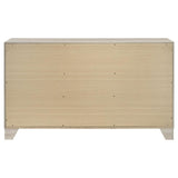 Trenton 6-drawer Bedroom Dresser Rustic Cream - 225063