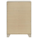 Trenton 4-drawer Bedroom Chest of Drawers Rustic Cream - 225065