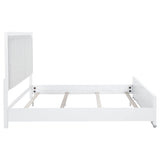 Gracemont 57-inch Eastern King Panel Bed Grey and White - 225071KE