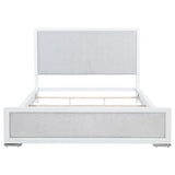 Gracemont 57-inch California King Panel Bed Grey and White - 225071KW