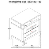 Gracemont 4-piece Queen Bedroom Set White - 225071Q-S4