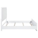 Gracemont 57-inch Queen Panel Bed Grey and White - 225071Q