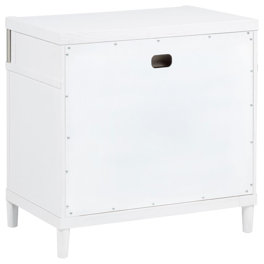 Gracemont 3-drawer Bedroom Nightstand Bedside Table White - 225072