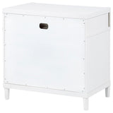 Gracemont 3-drawer Bedroom Nightstand Bedside Table White - 225072