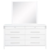 Gracemont 8-drawer Bedroom Dresser with Mirror White - 225073M