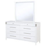 Gracemont 8-drawer Bedroom Dresser with Mirror White - 225073M