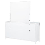 Gracemont 8-drawer Bedroom Dresser with Mirror White - 225073M
