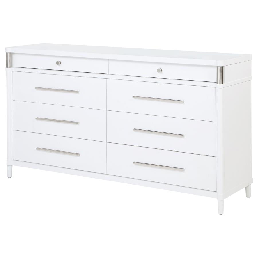 Gracemont 8-drawer Bedroom Dresser Cabinet White - 225073