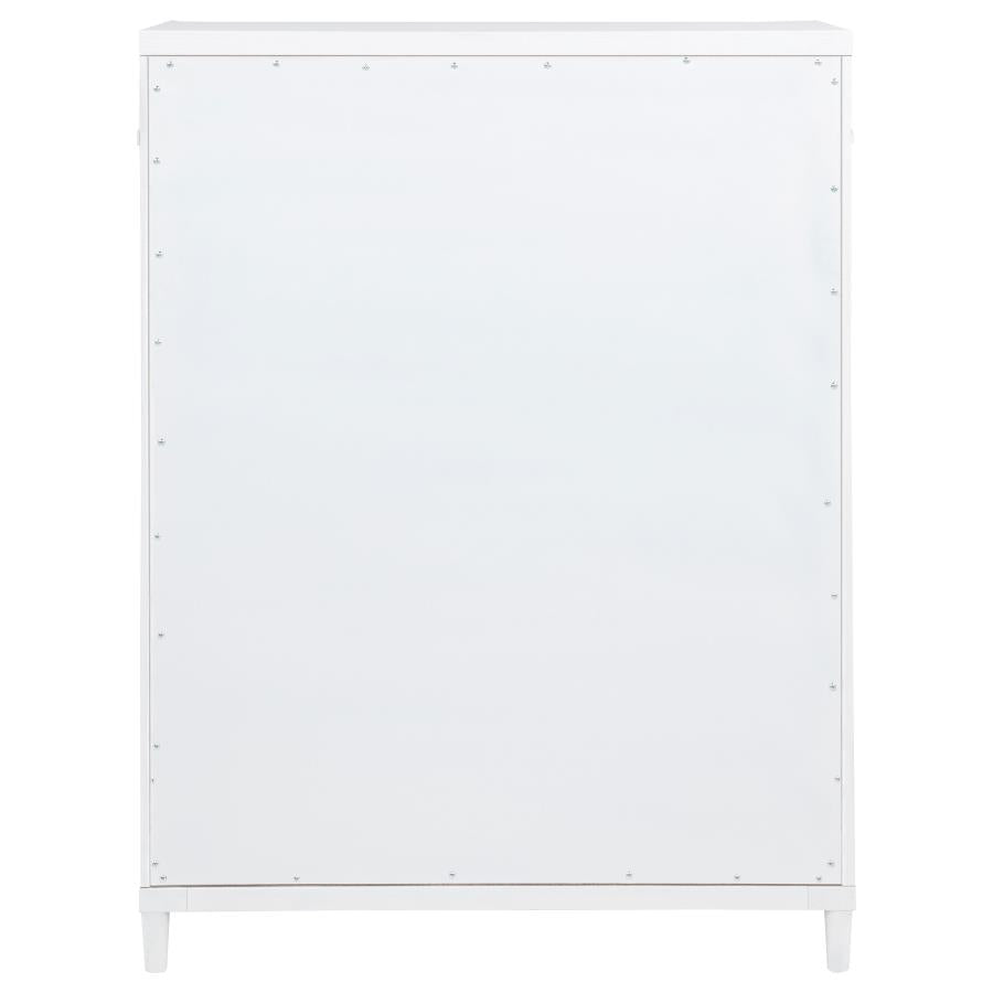 Gracemont 5-drawer Bedroom Chest of Drawers White - 225075