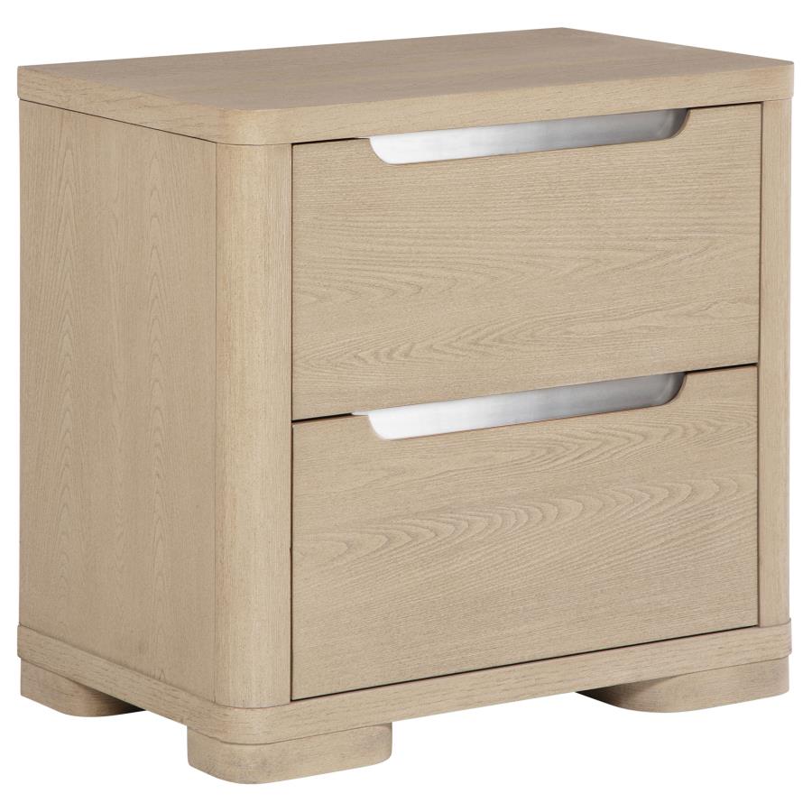 Ladera 4-piece Eastern King Bedroom Set Light Elm - 225081KE-S4