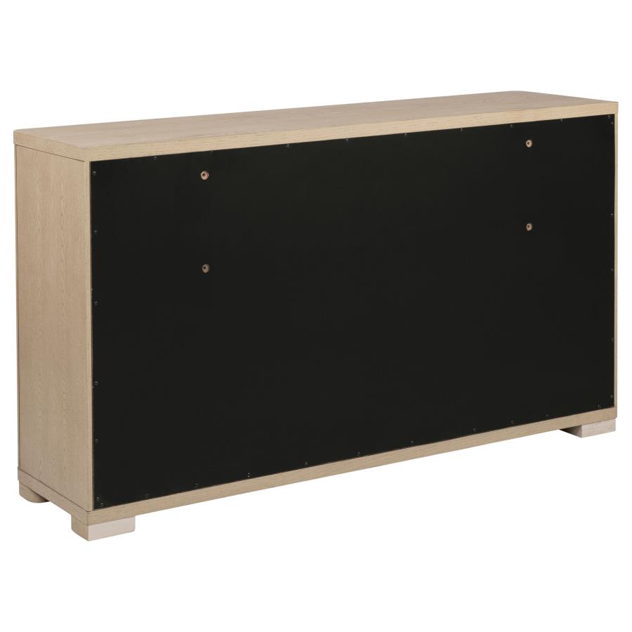 Ladera 4-piece Eastern King Bedroom Set Light Elm - 225081KE-S4