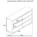 Ladera 4-piece Eastern King Bedroom Set Light Elm - 225081KE-S4