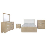 Ladera 5-piece Eastern King Bedroom Set Light Elm - 225081KE-S5