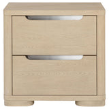 Ladera 2-drawer Nightstand Bedside Table Light Elm - 225082