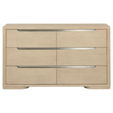 Ladera 6-drawer Bedroom Dresser Light Elm - 225083