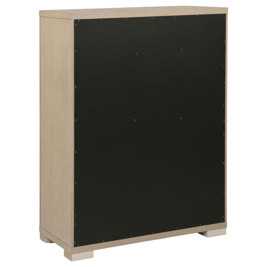 Ladera 5-drawer Bedroom Chest of Drawers Light Elm - 225085