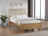 Robyn Wood Full Platform Bed Light Ash - 225091F
