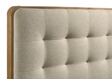 Robyn Wood Full Platform Bed Light Ash - 225091F