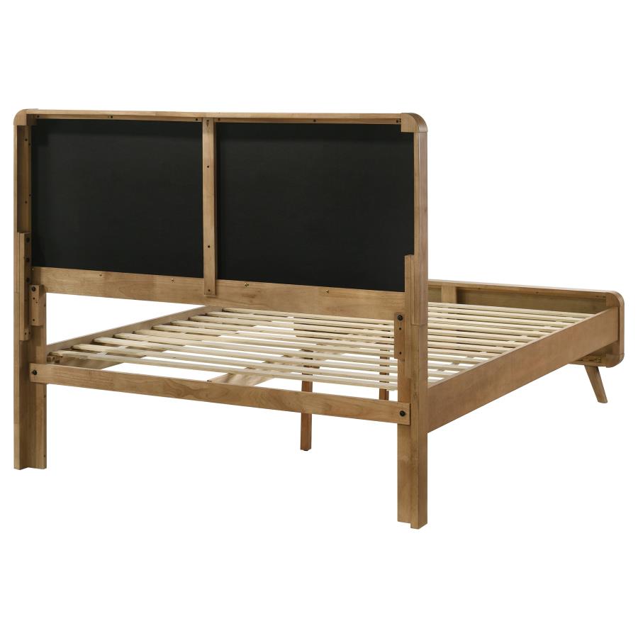 Robyn Wood California King Platform Bed Light Ash - 225091KW