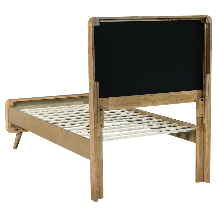 Robyn Wood Twin Platform Bed Light Ash - 225091T